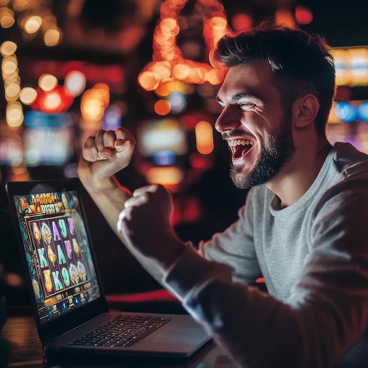 Simbol keamanan digital dan enkripsi untuk melindungi privasi akun pengguna